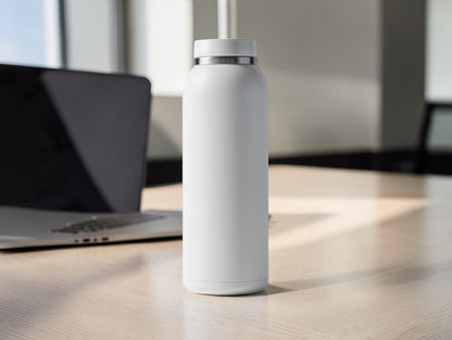 Aerovyn Modern 17oz Stainless Steel Vacuum Insulated Water Bottle - Leakproof Double Walled Flask for Sports & Office