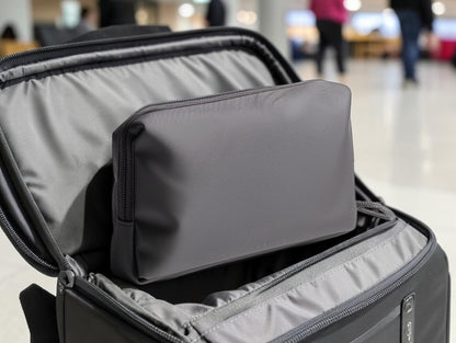 Aerovyn Travel Tech Organizer Pouch - Water-Resistant Electronic Accessories Carrying Case for Cables, Chargers, and Hard Drives
